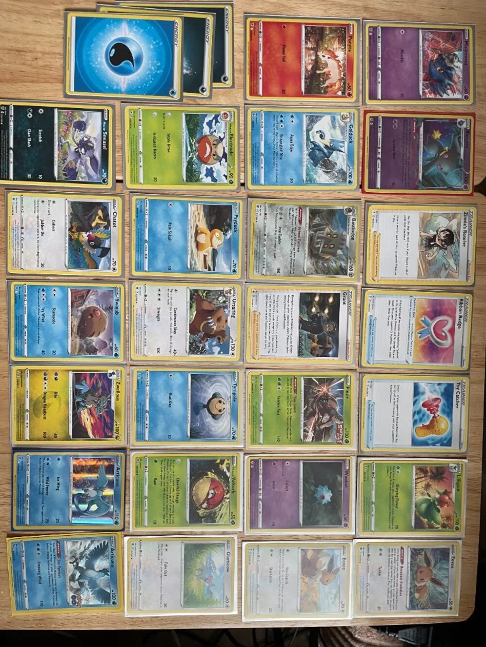 Pokémon Sword & Shield 79 Card Lot + 2 Boxes + 2 Silver Tempest Booster Packs